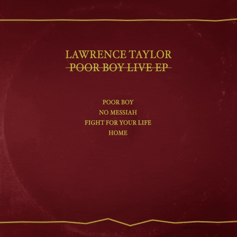 Lawrence Taylor - Poor Boy EP - Artwork