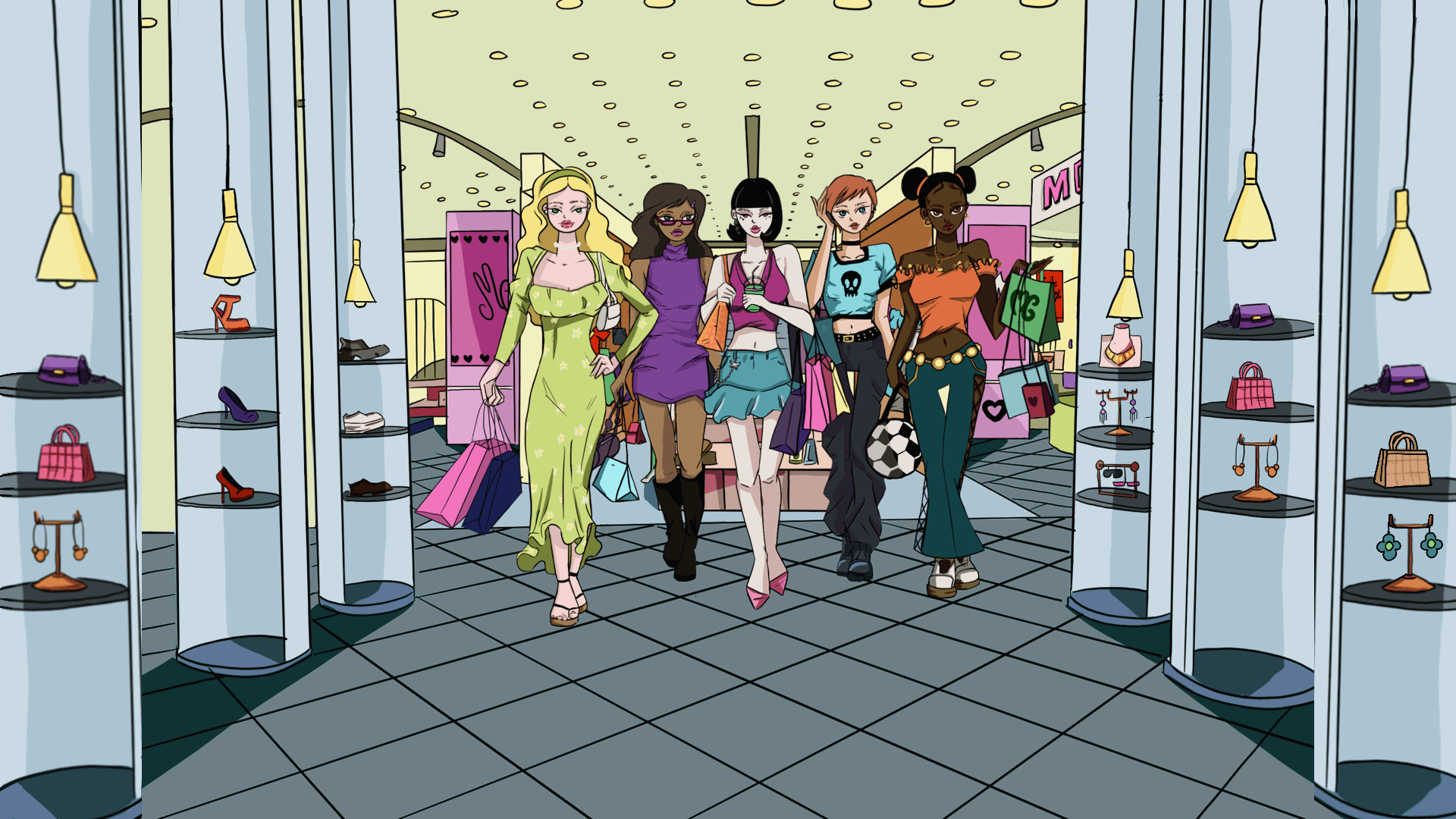 2000's inspired animated intro and autro 