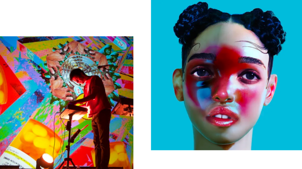 FKA Twigs LP1 and Microsoft Kinect with Washed Out