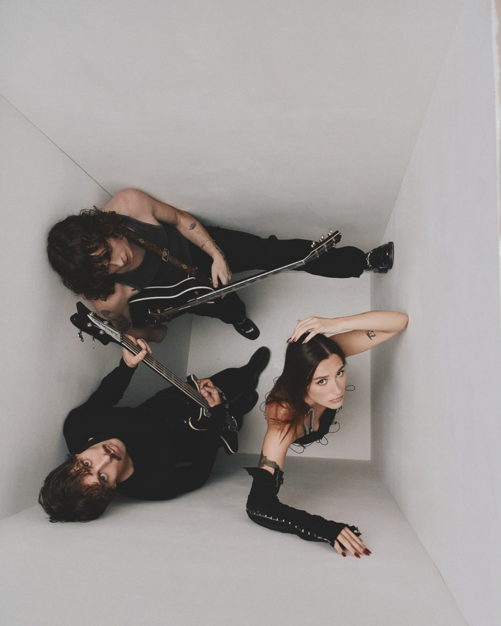 An example of the press shots used on this campaign