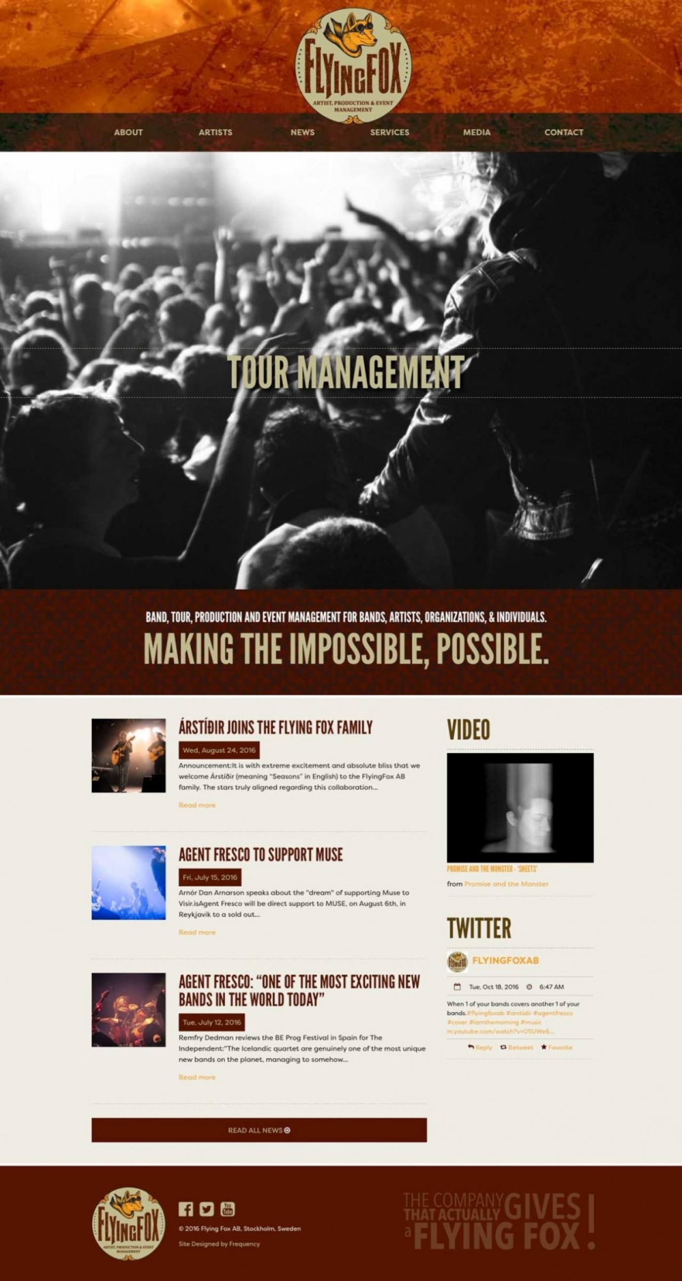 Website for by Frequency