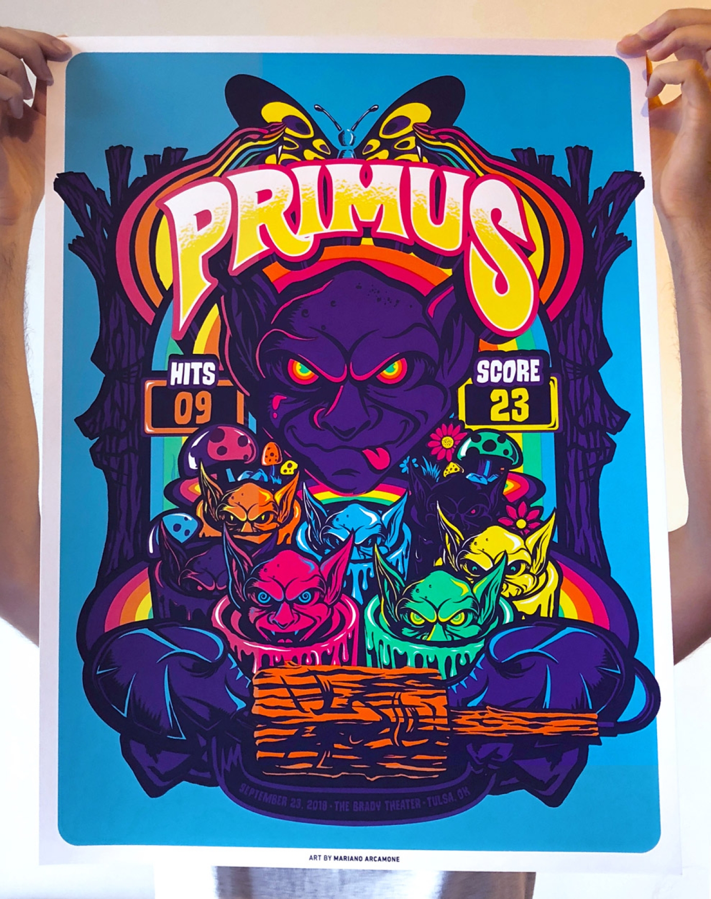 Merchandise for Primus by Mariano Arcamone