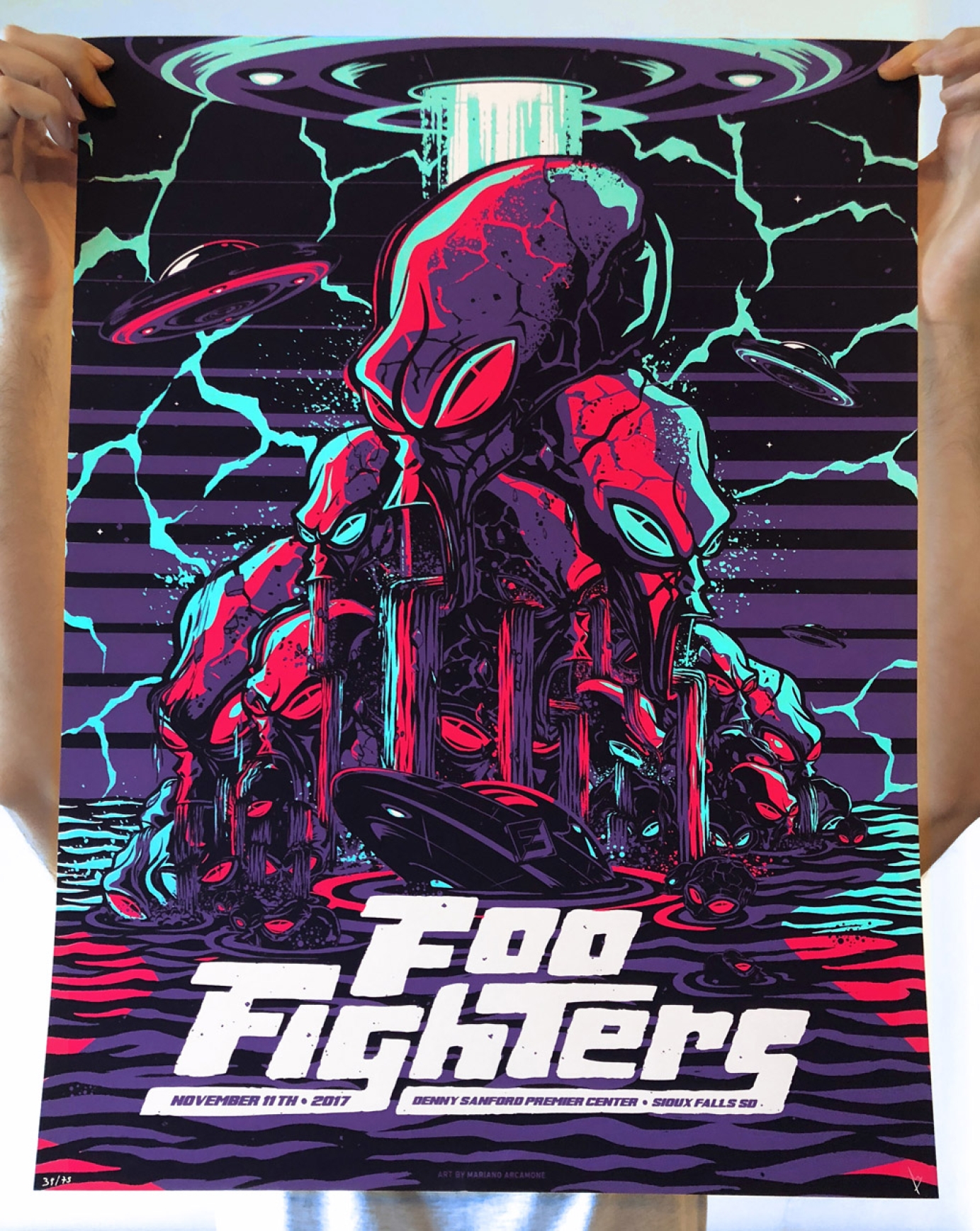 Merchandise for Foo Fighters by Mariano Arcamone