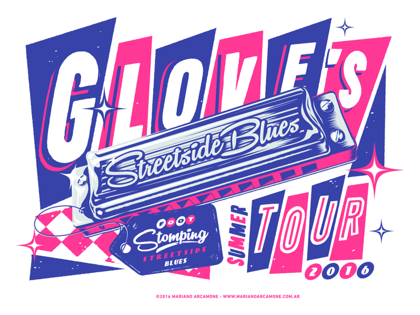 Merchandise for G. Love by Mariano Arcamone