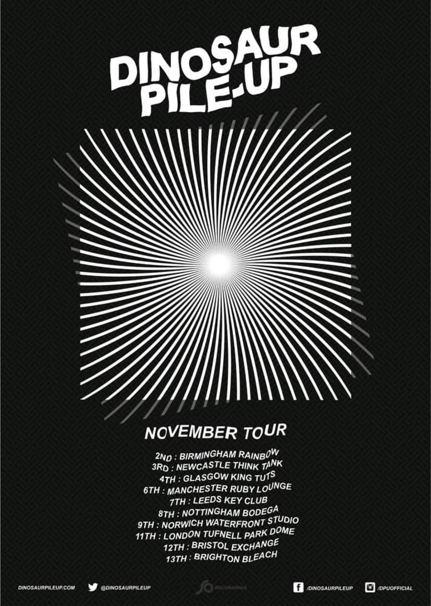 Graphic design for Dinosaur Pile Up by Nought Design