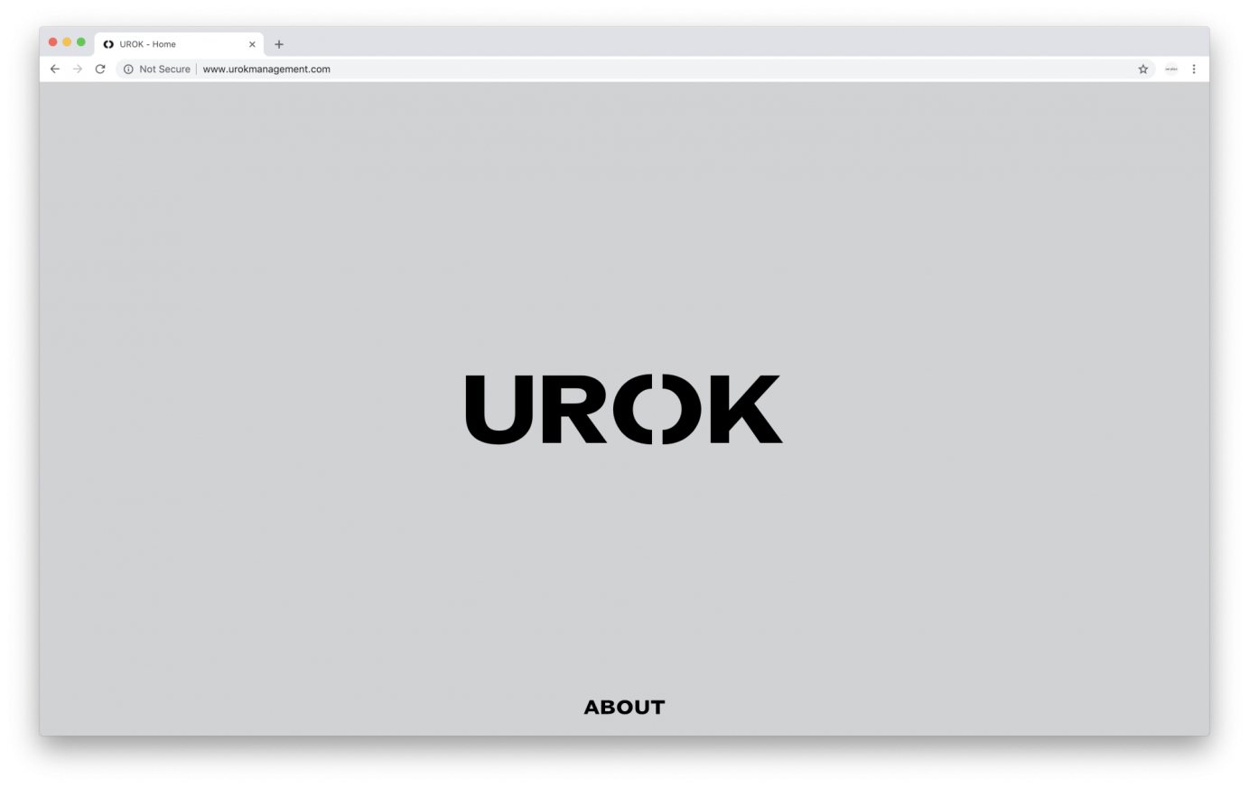 Website for UROK Management by alexgross