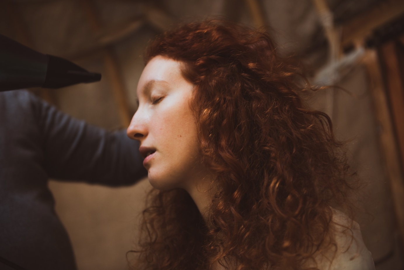 Film behind the scenes The Lady of Shalott shoot by Genevieve Stevenson