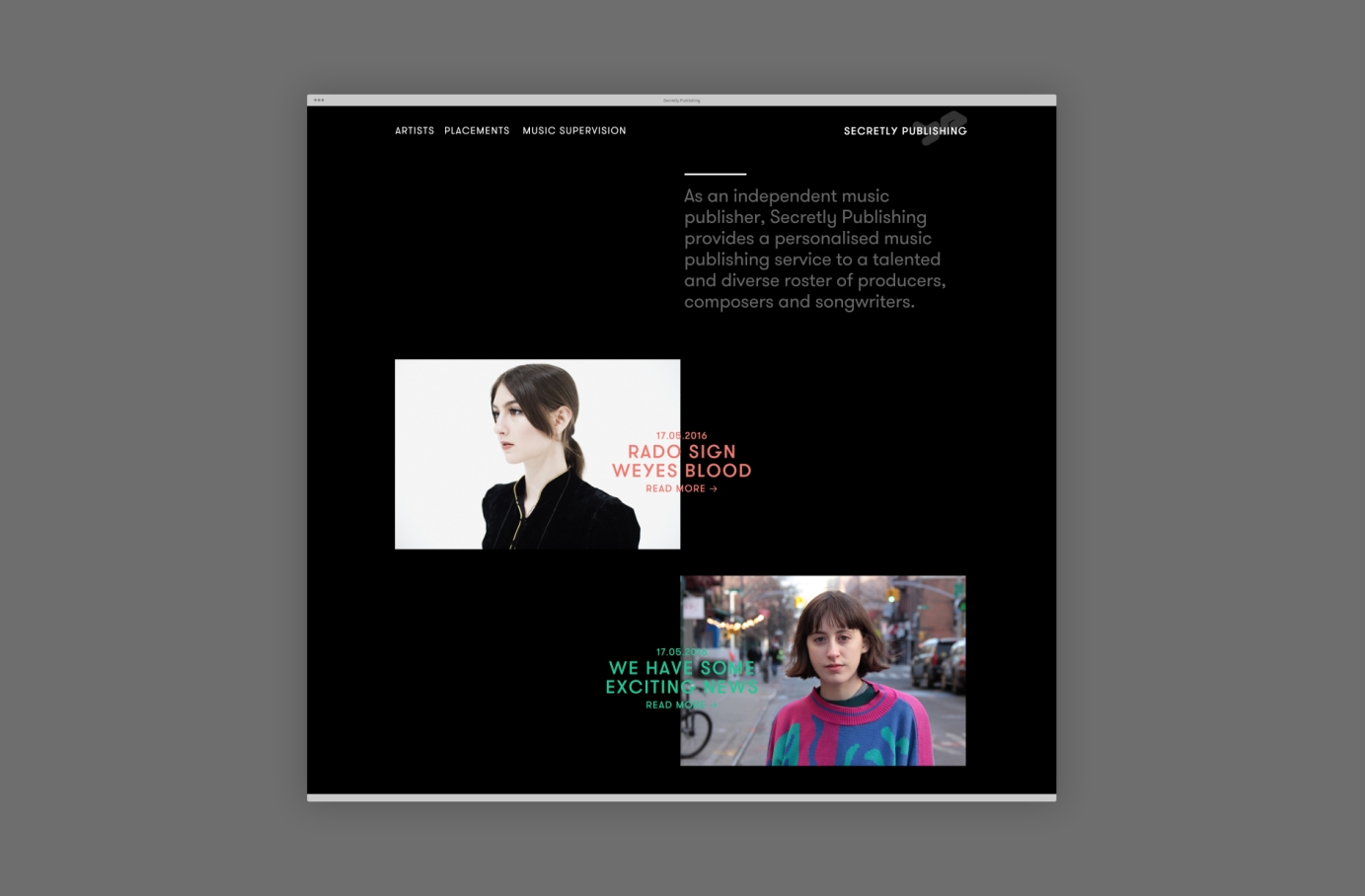 Branding for Secretly Publishing