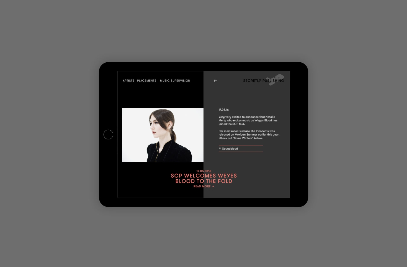 Branding for Secretly Publishing