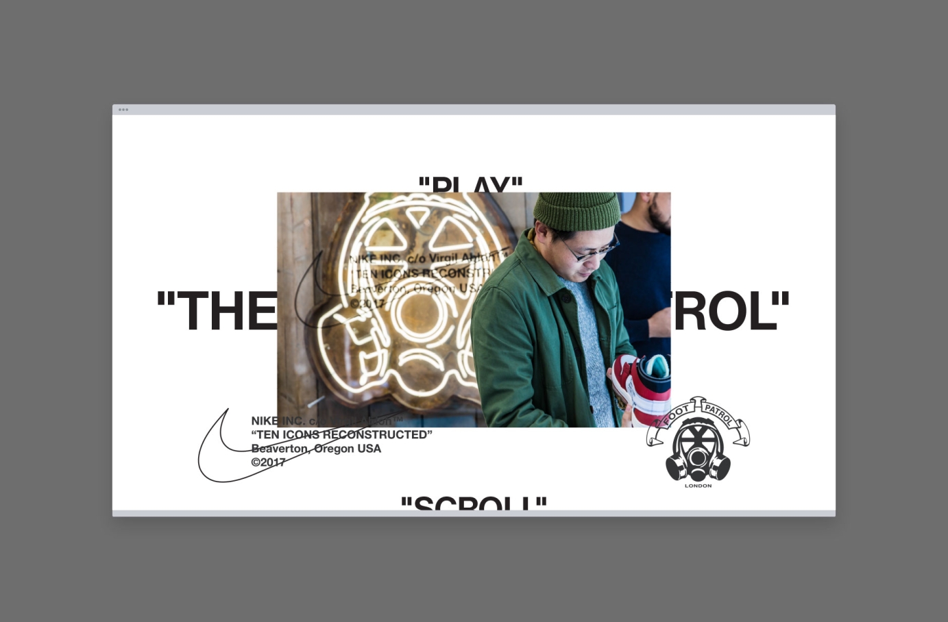 Nike Ten - Event Launch Microsite