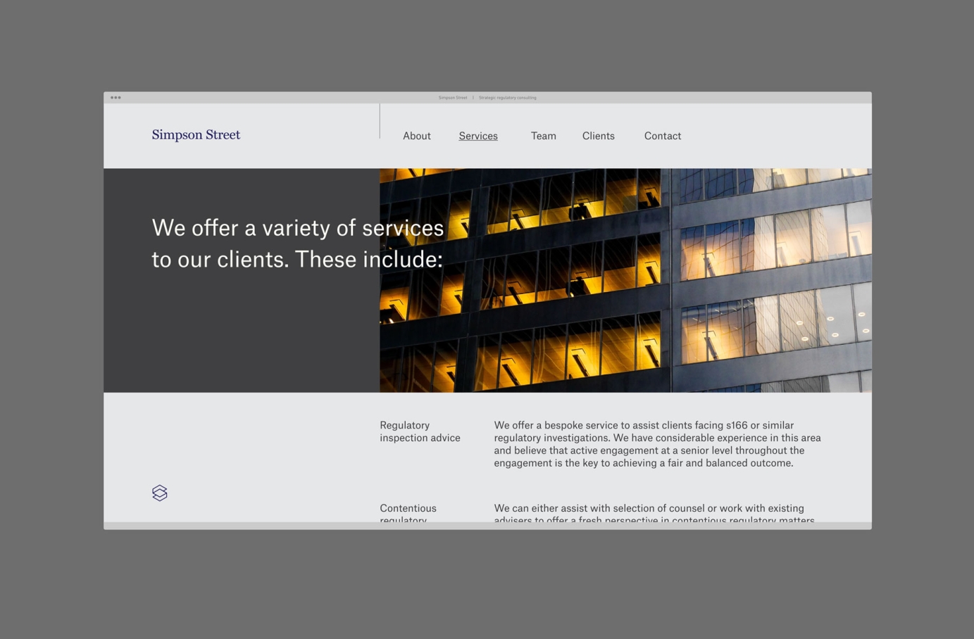 Branding for Simpson Street Consultants