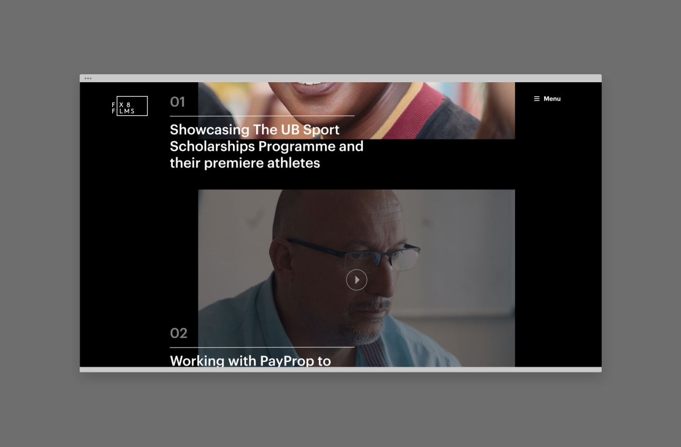 Website for Fix8 Films