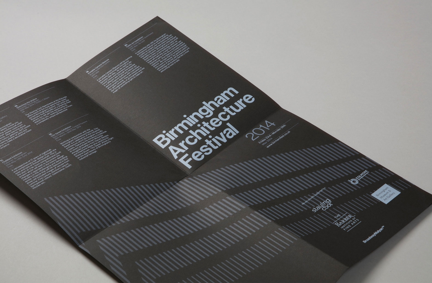 Creative direction for Birmingham Architecture Festival