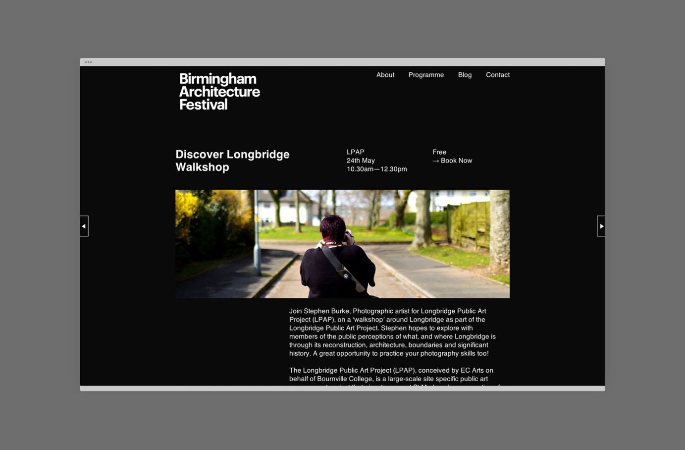 Creative direction for Birmingham Architecture Festival