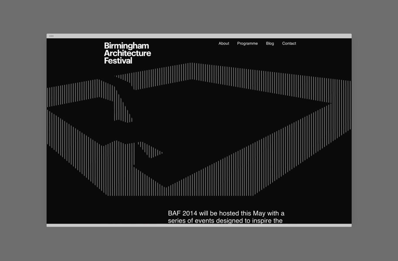 Creative direction for Birmingham Architecture Festival