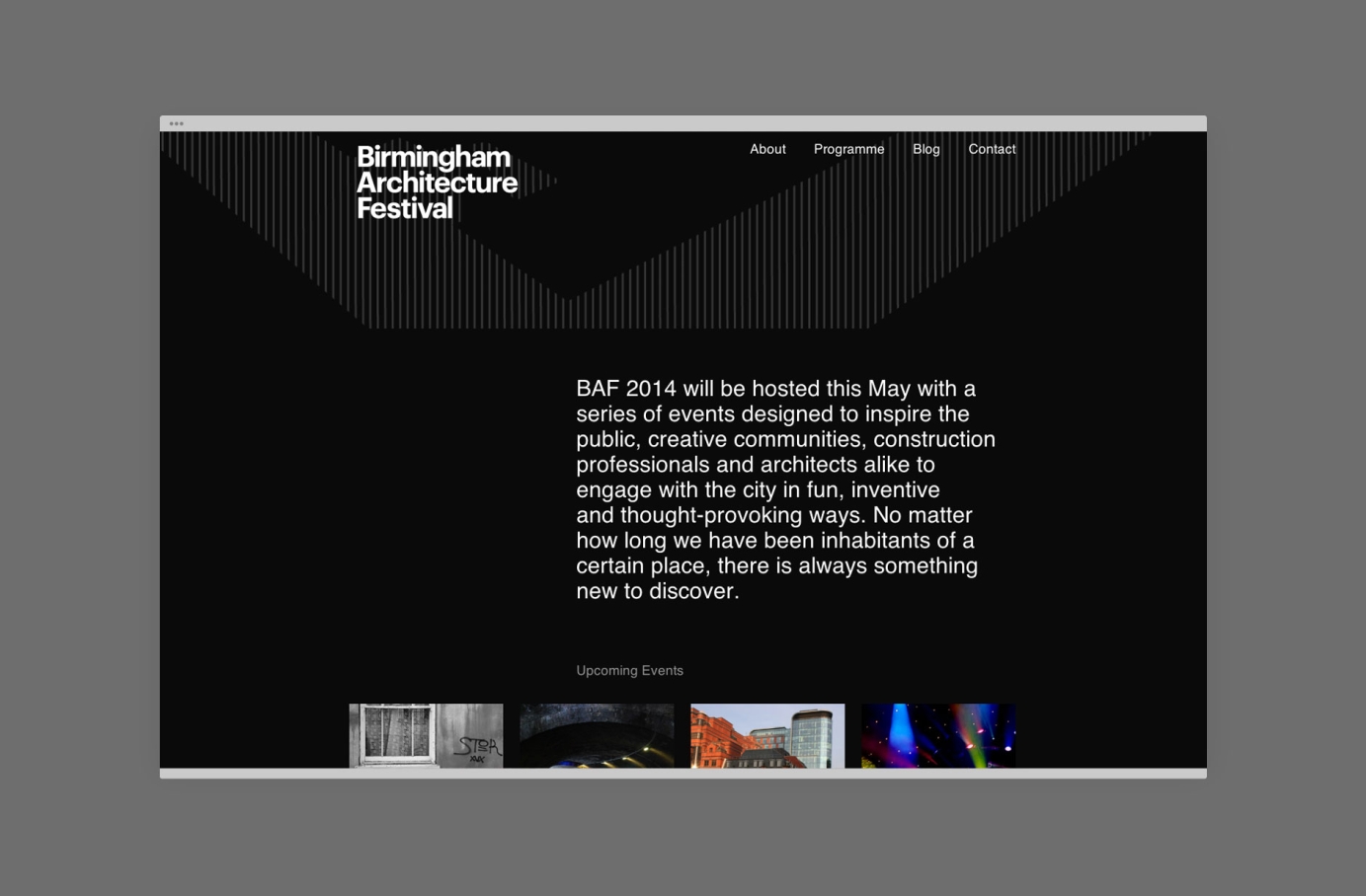 Creative direction for Birmingham Architecture Festival
