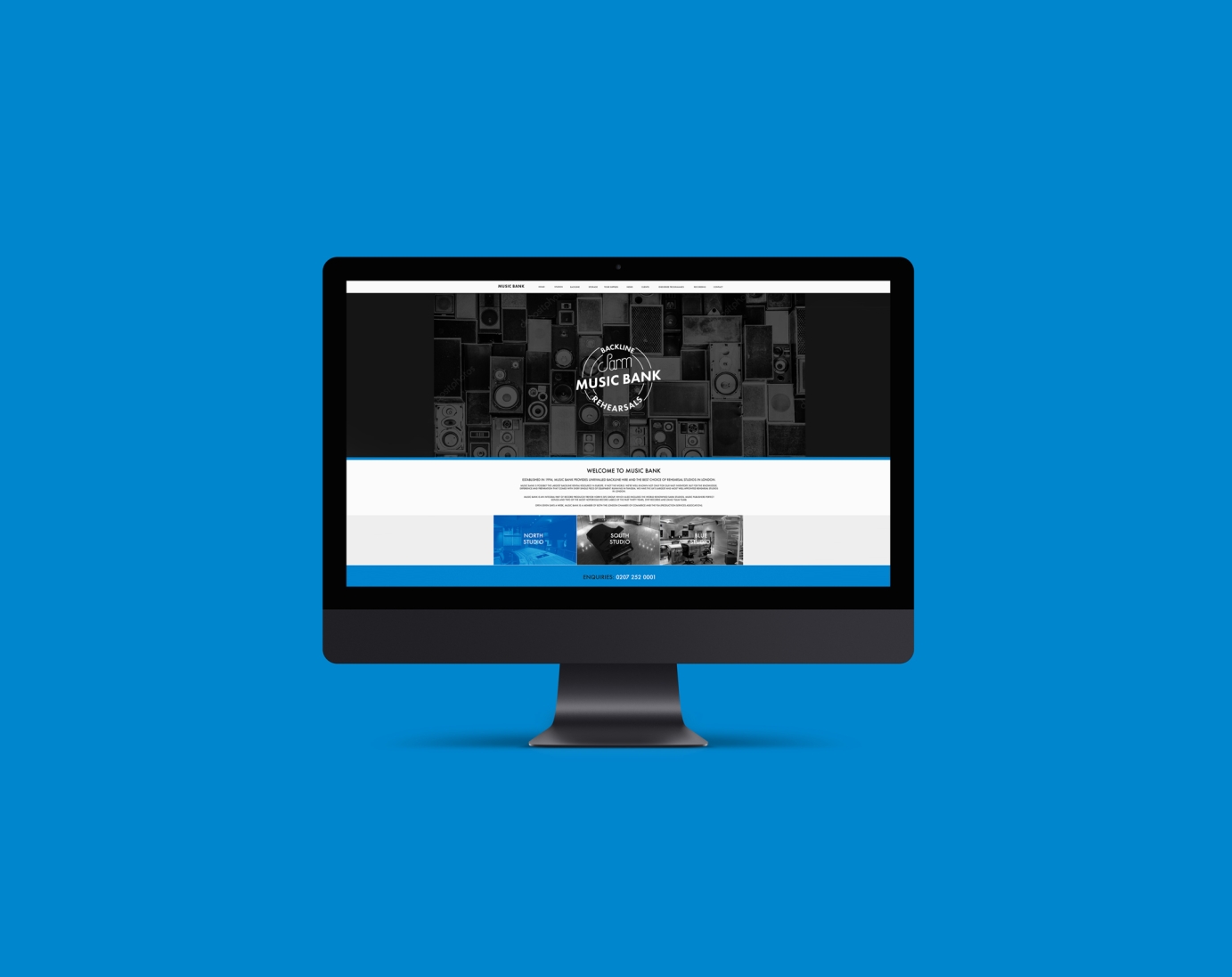 Branding for Music Bank by OneTenEleven