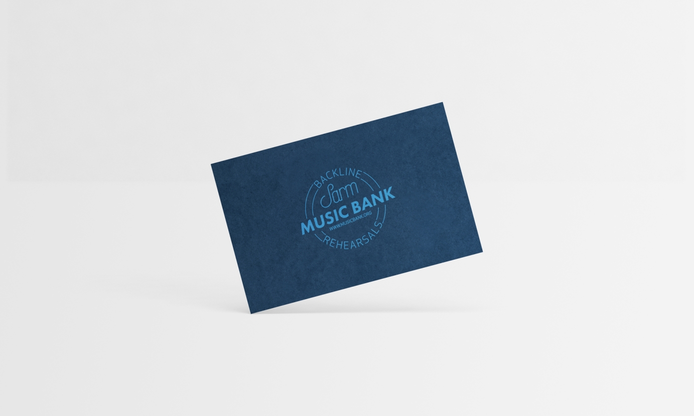 Branding for Music Bank by OneTenEleven