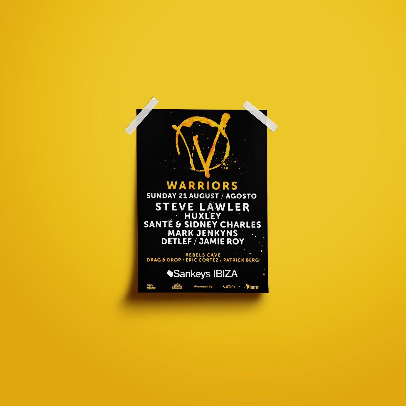 VIVa Warriors Ibiza Campaign for Steve Lawler by OneTenEleven