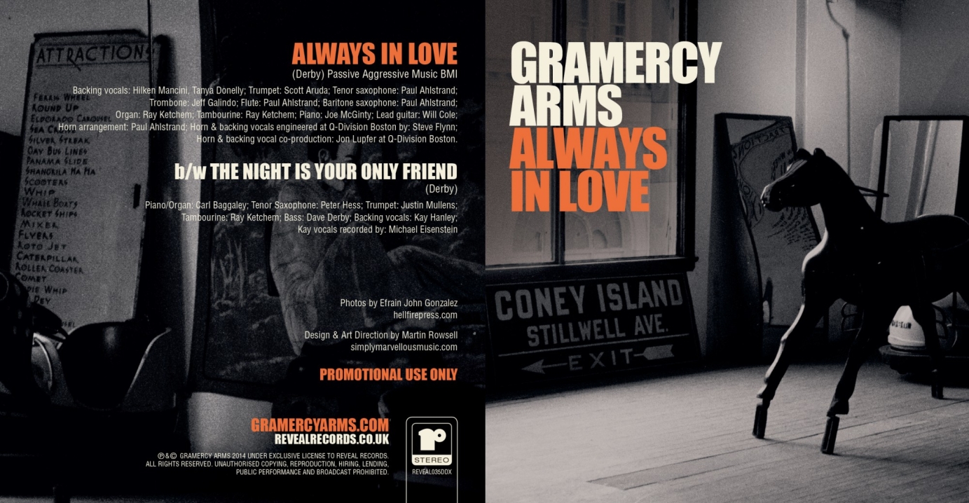 Graphic design for Gramercy Arms by Marvellous