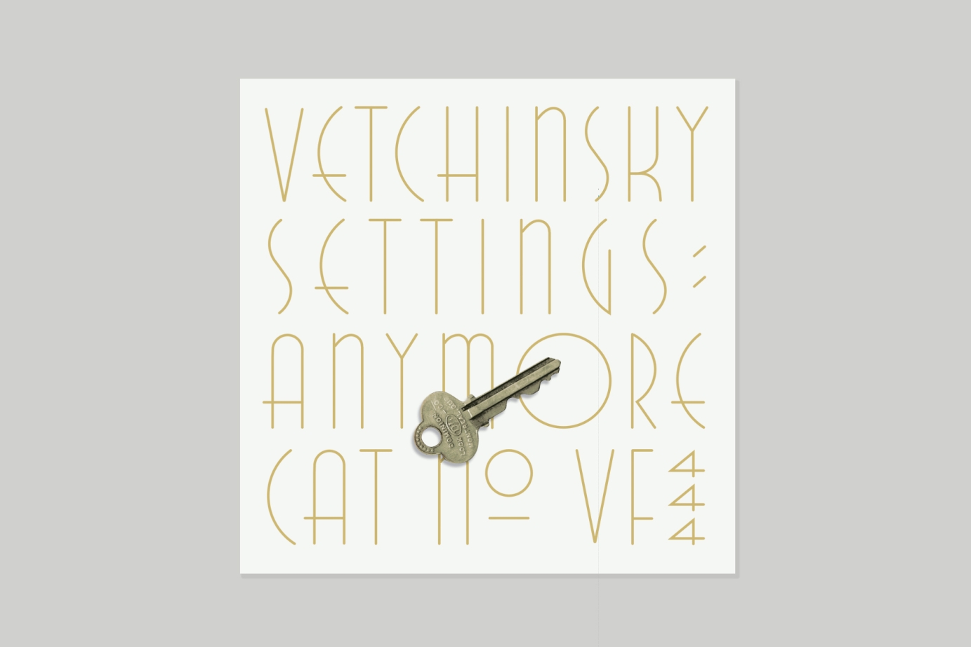 Graphic design for Vetchinsky Settings by TimothyODonnell