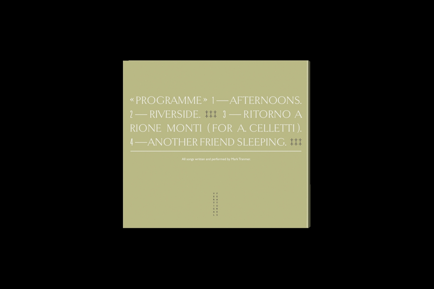 Graphic design for Mark Tranmer by TimothyODonnell