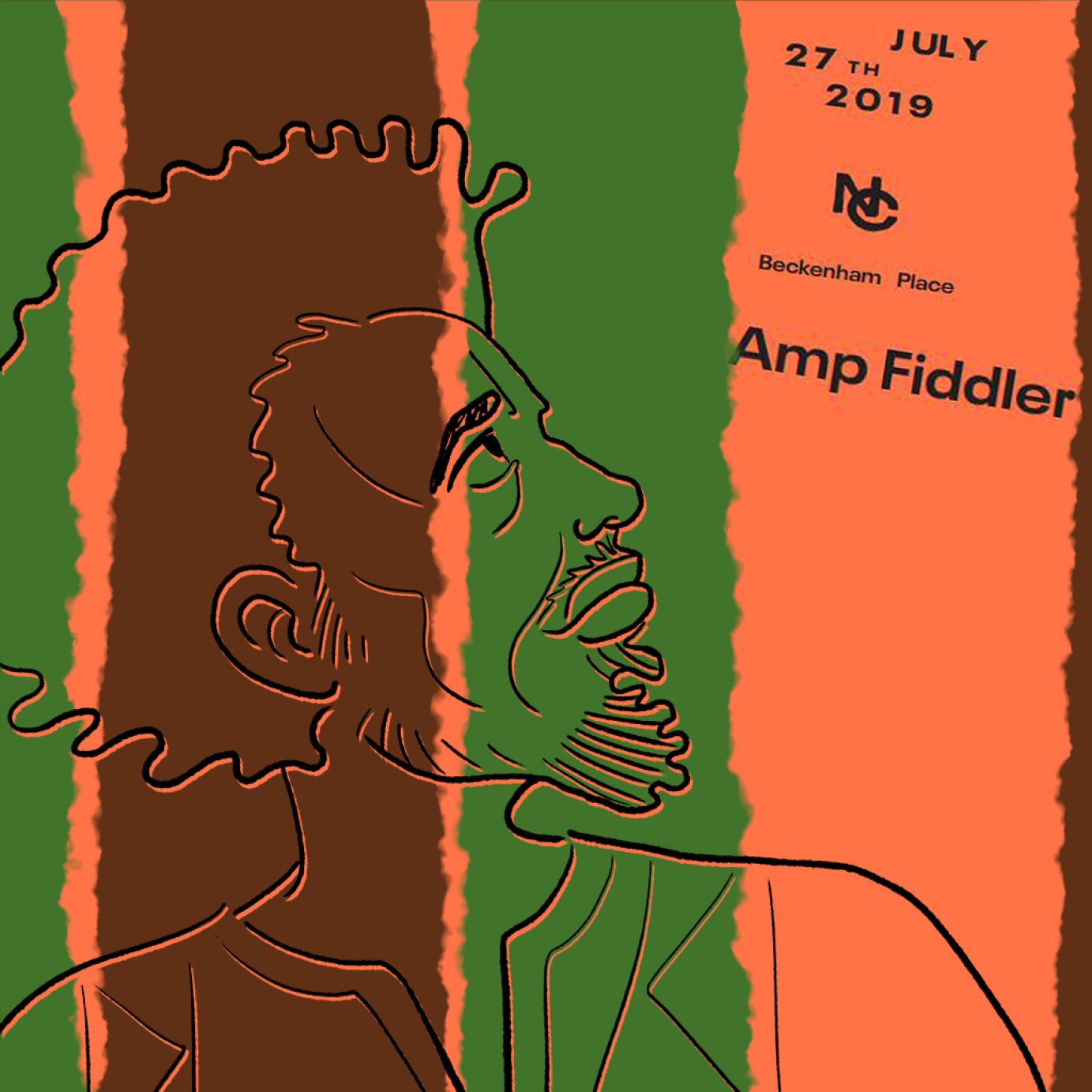 Artwork for Naked City Festival by littlecastlestudios