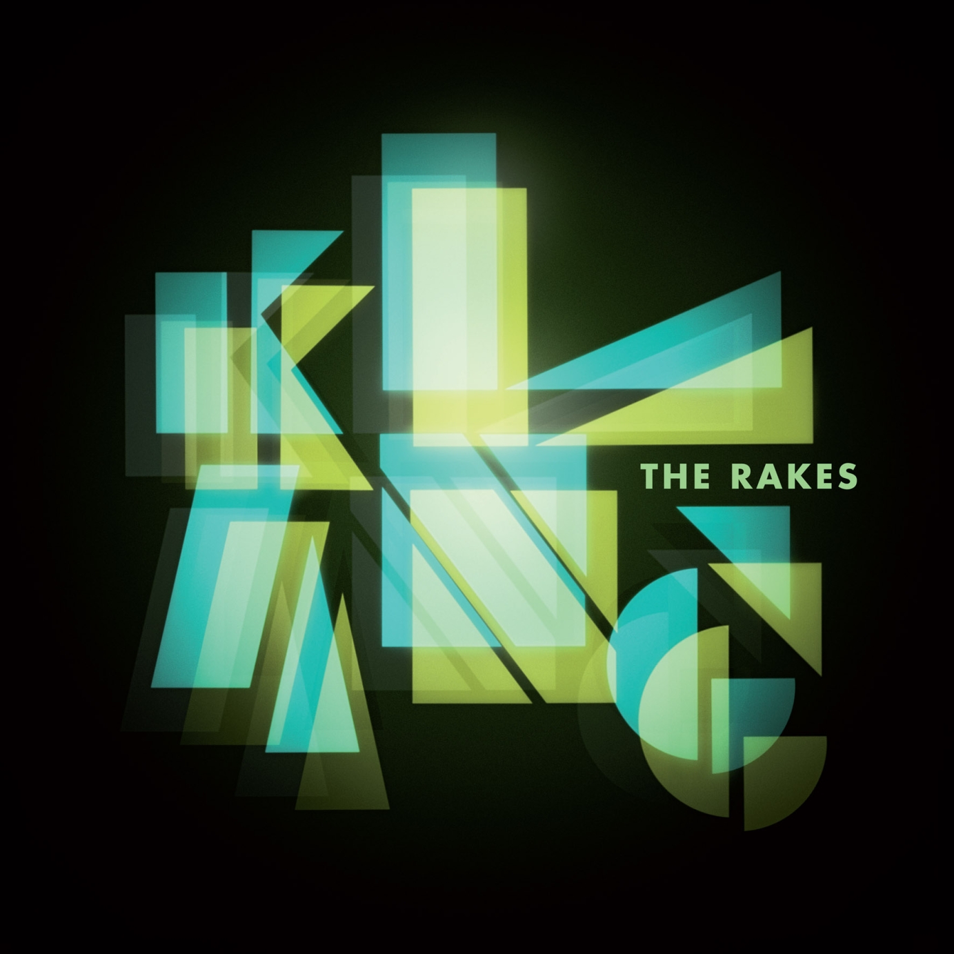 Graphic design for The Rakes by robcranedesign