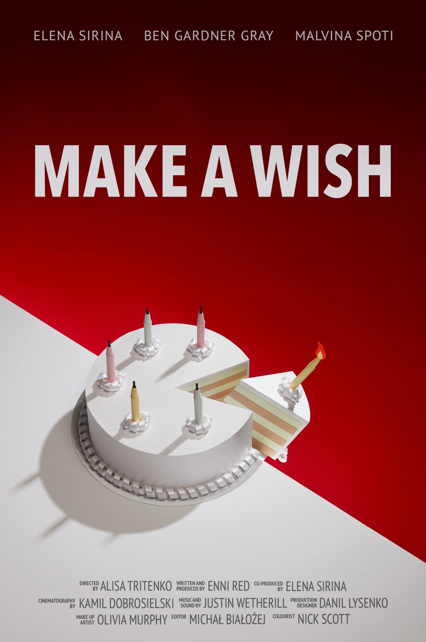 Making of short film poster