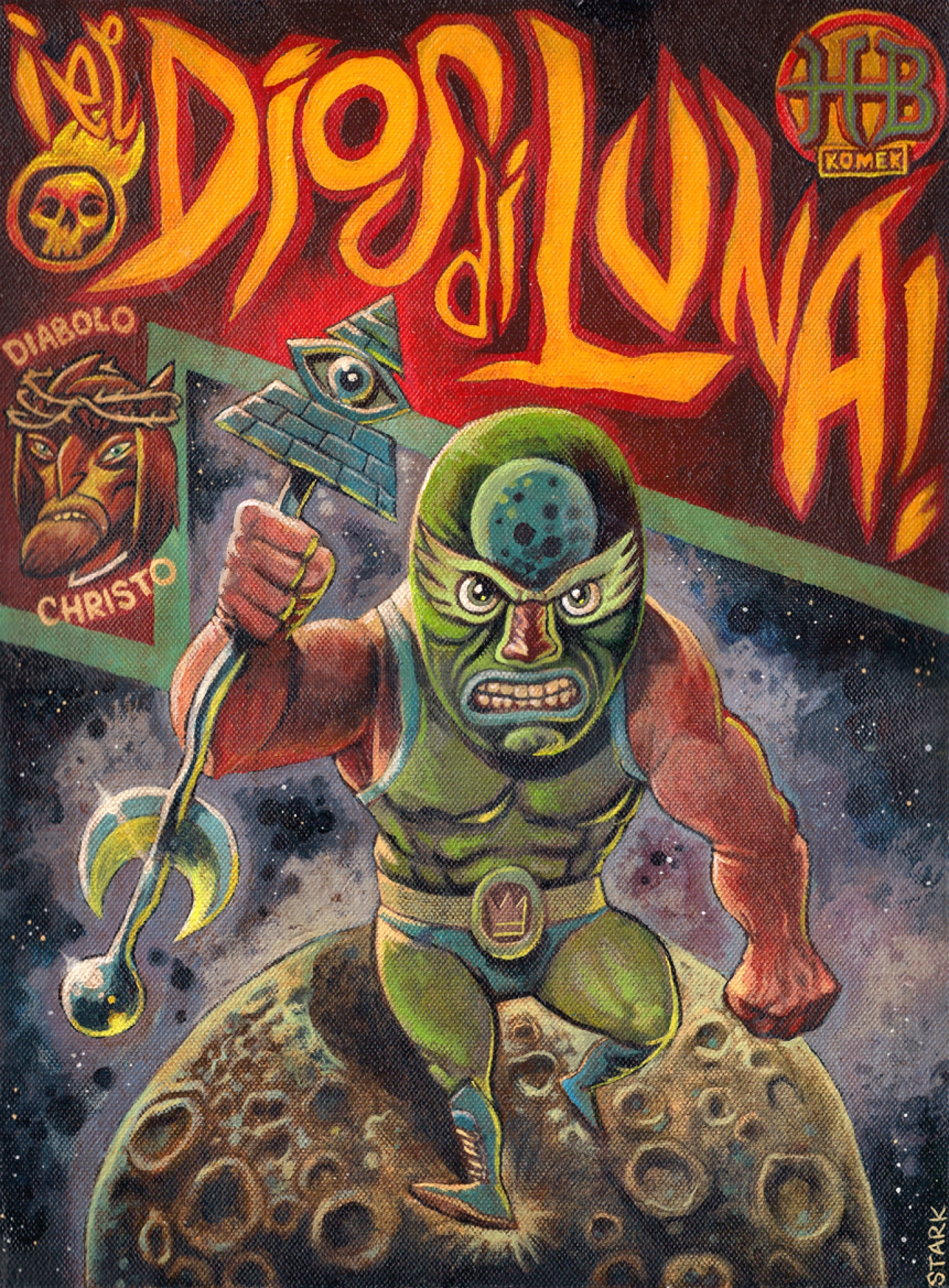 Artwork for canvas by Mark Stafford