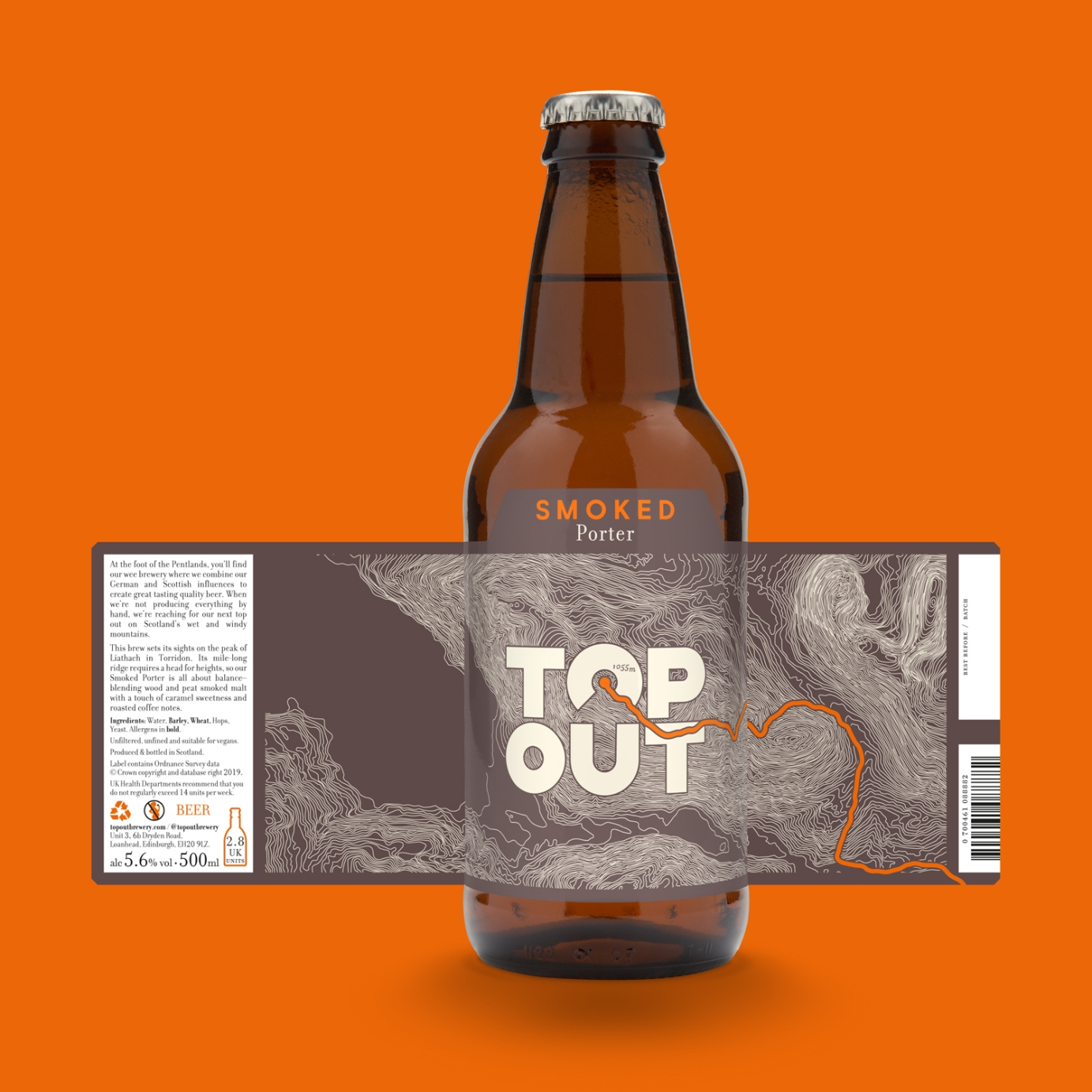 Top Out Brewery Branding