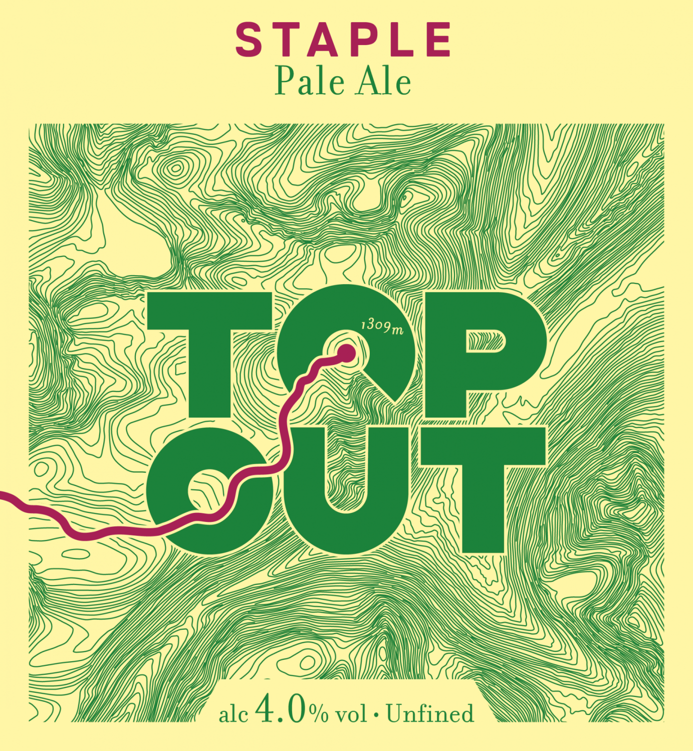 Top Out Brewery Branding