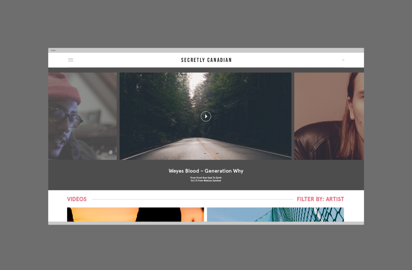 Secretly Canadian Website