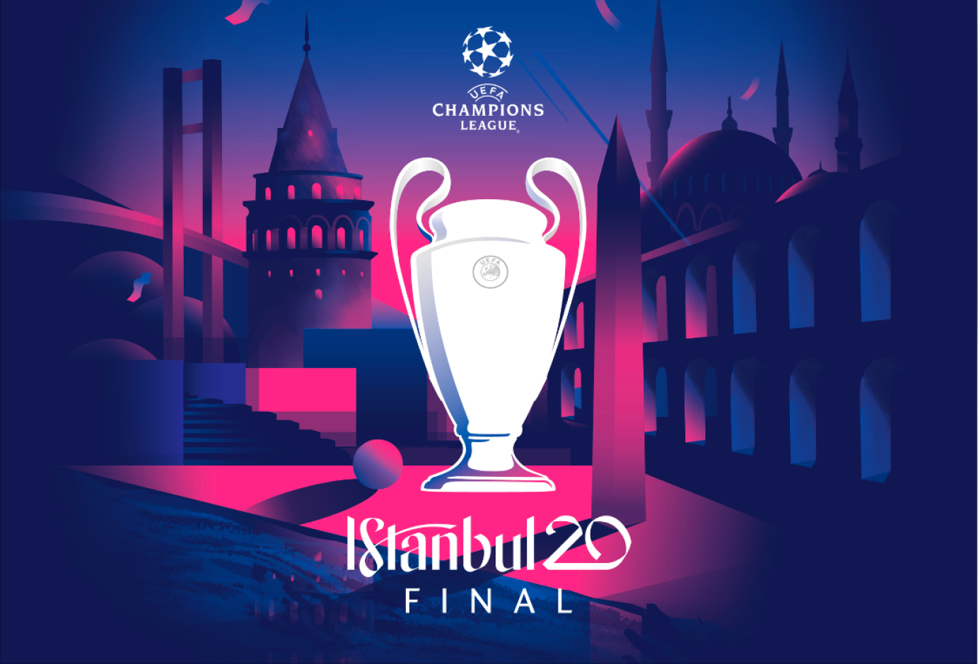 UEFA Champions League Final 2020 Event Identity