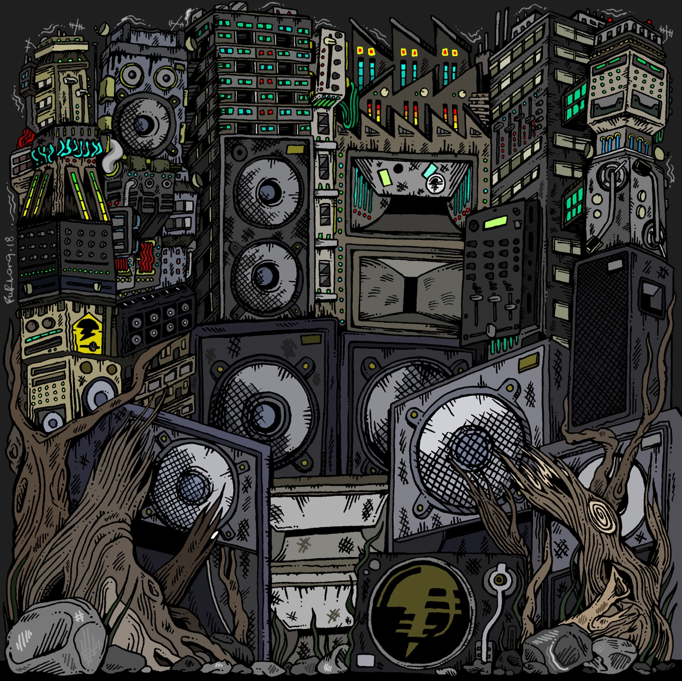 Artwork for Digital Storm by JOEFUR