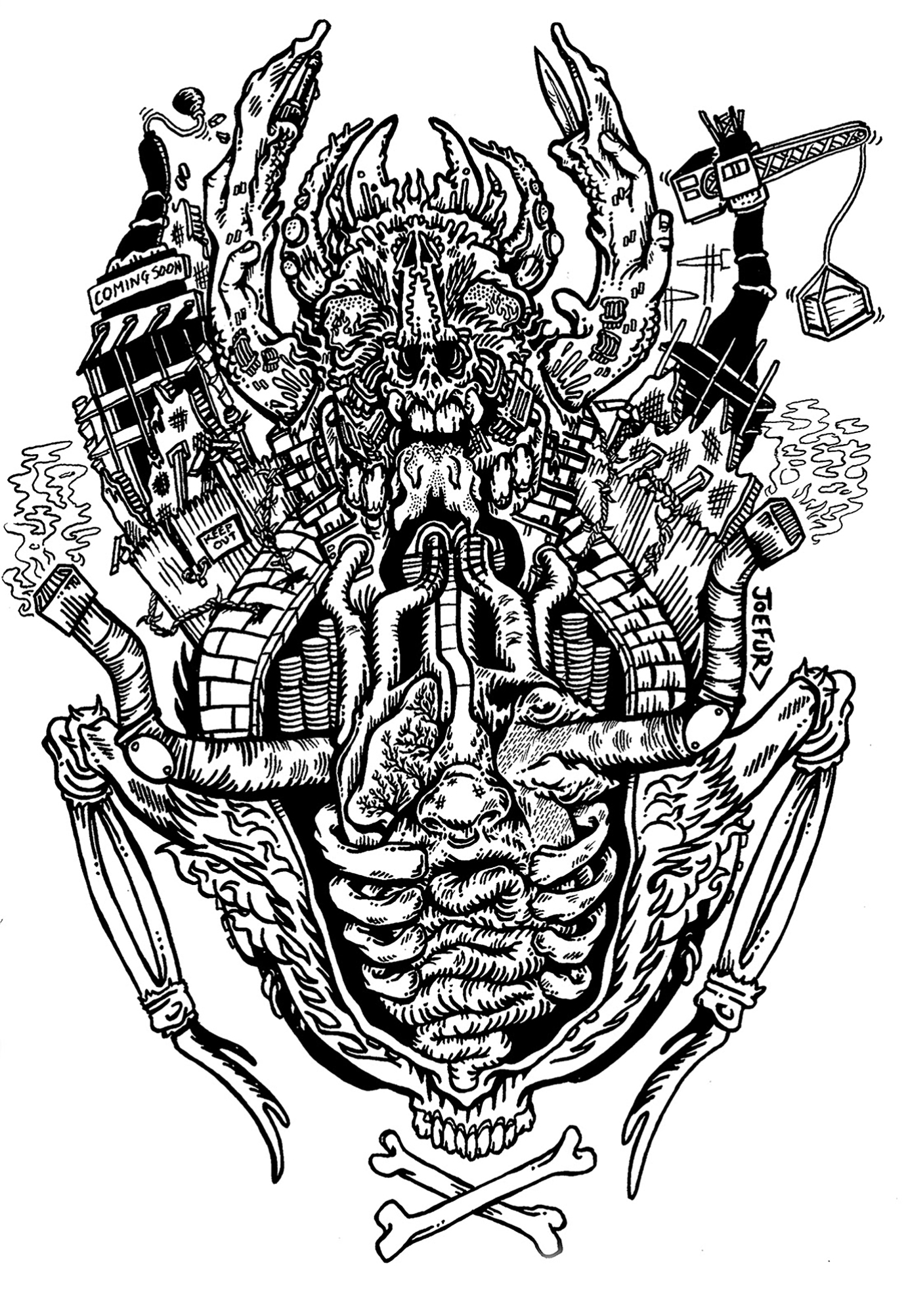 Artwork for Ghost, Life4Land by JOEFUR