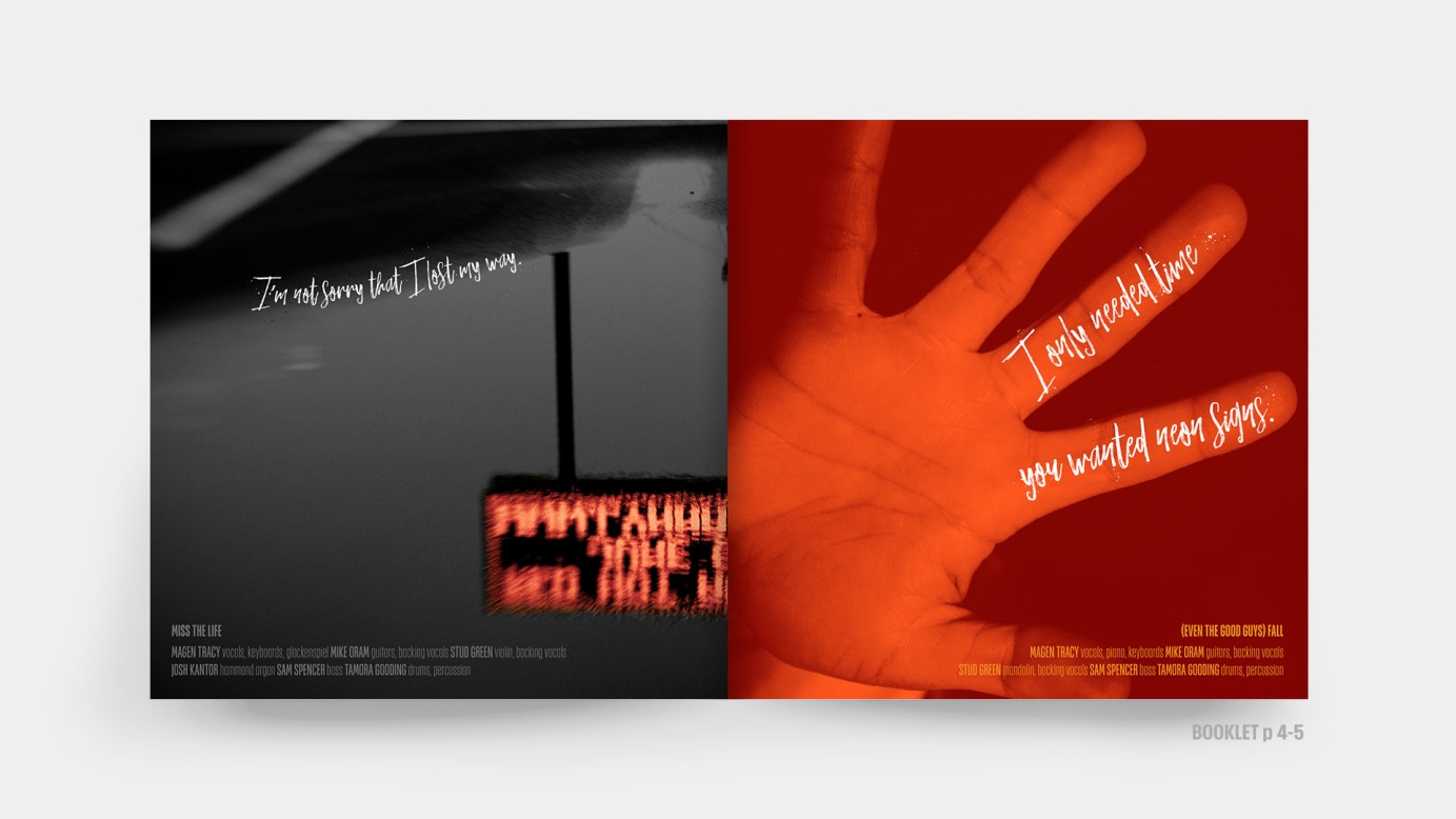 Magen Tracy & The Missed Connections "Long Fuse Burning" CD & Campaign