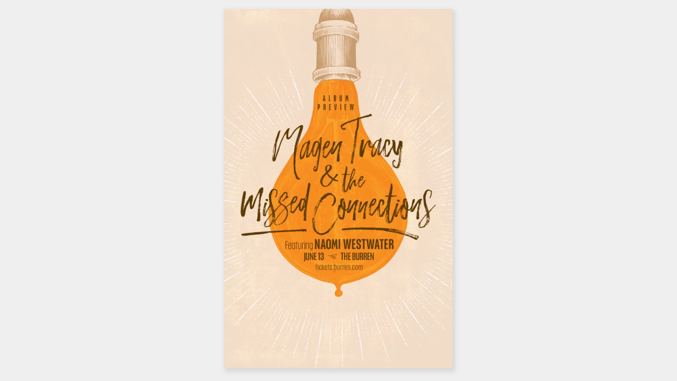 Magen Tracy & The Missed Connections "Long Fuse Burning" CD & Campaign