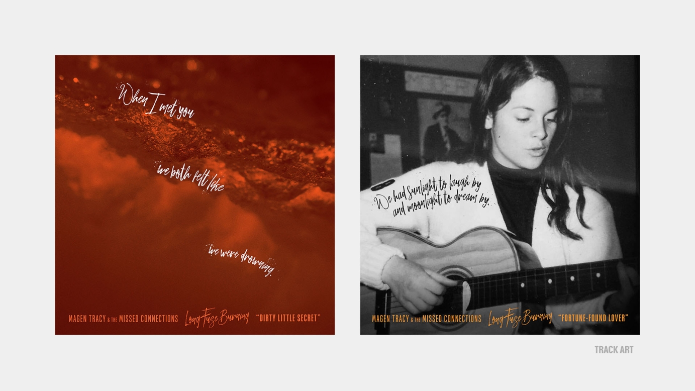 Magen Tracy & The Missed Connections "Long Fuse Burning" CD & Campaign