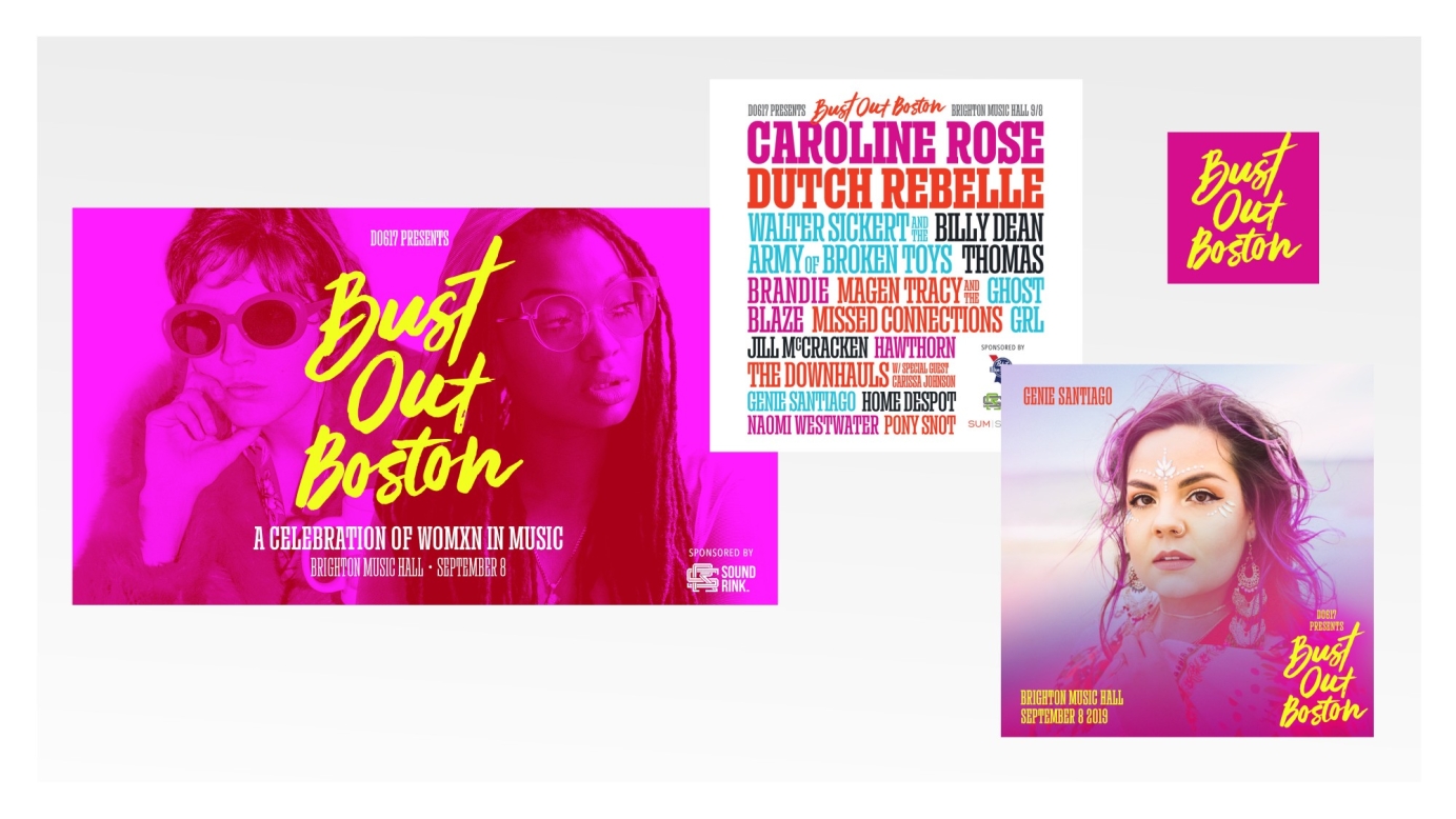 Branding for Bust Out Boston