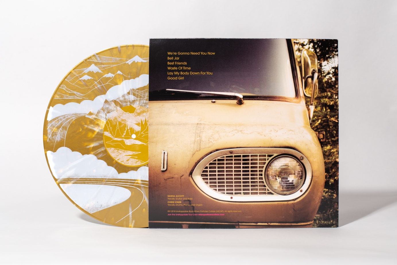 When Particles Collide "Fade to Gold" Limited Edition Vinyl