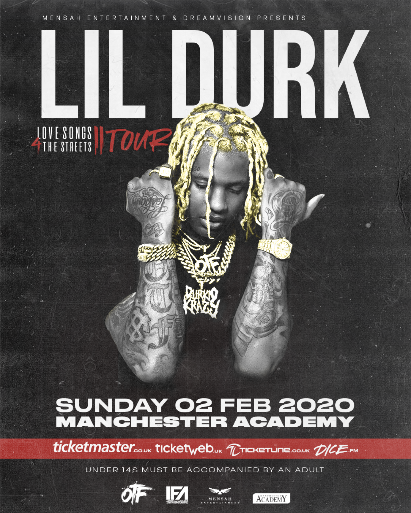 Graphic design for Lil Durk by whelaninho