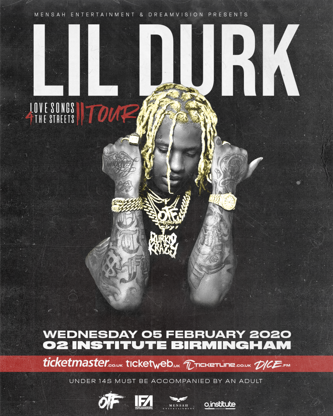 Graphic design for Lil Durk by whelaninho