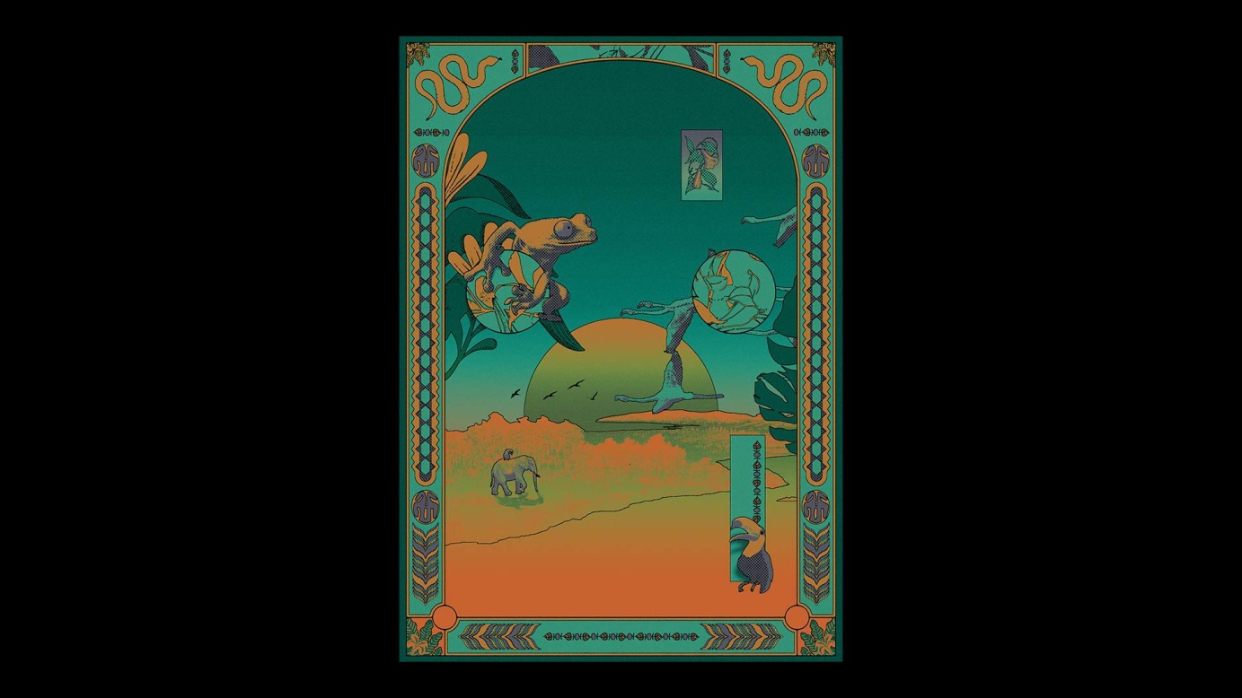 Art Print for Rainforest Trust & Drool