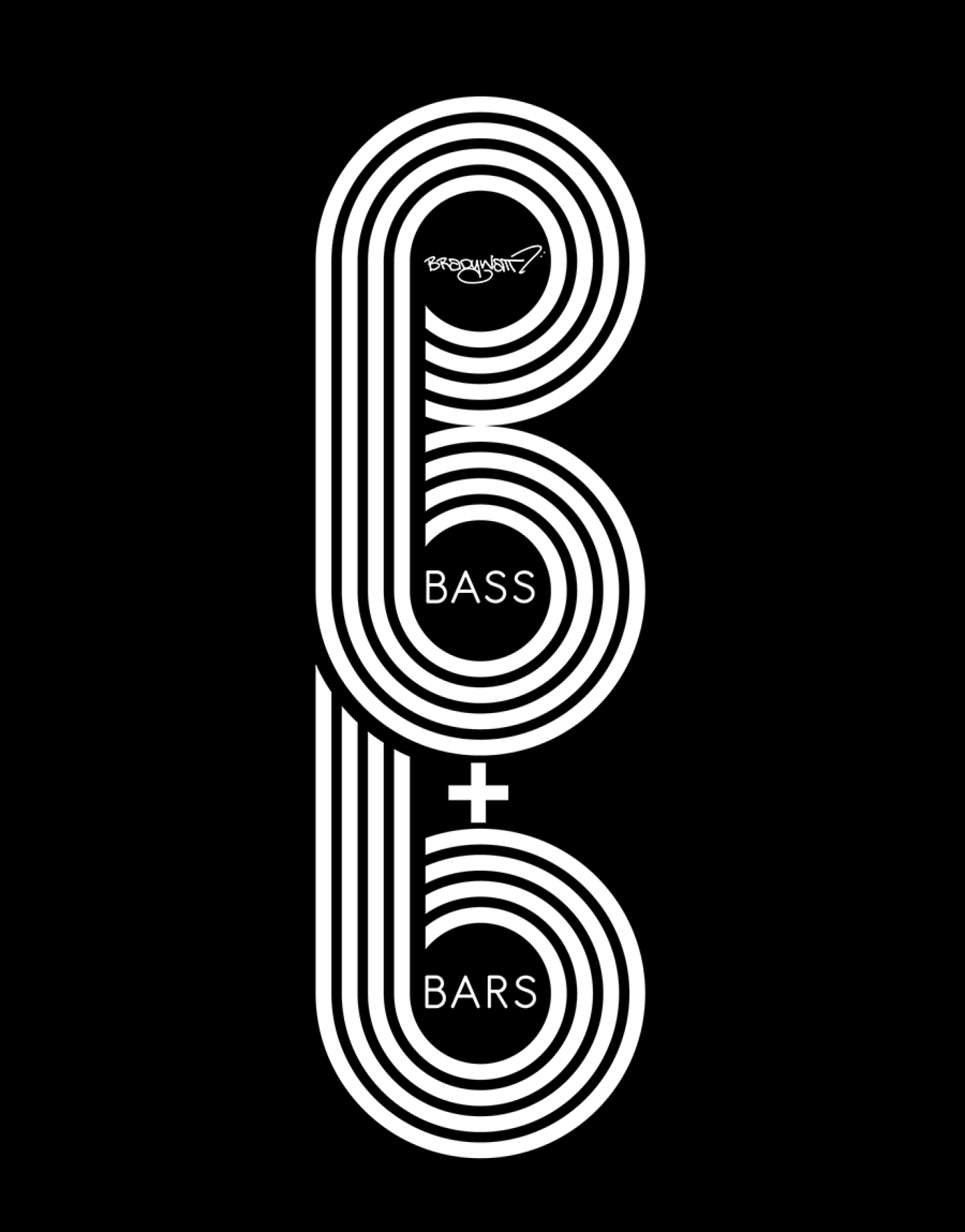 Bass + Bars Logo Design/Merchandise