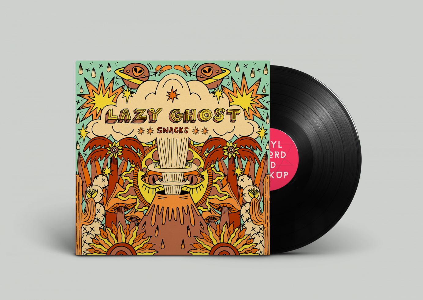 Lazy Ghost Album Design