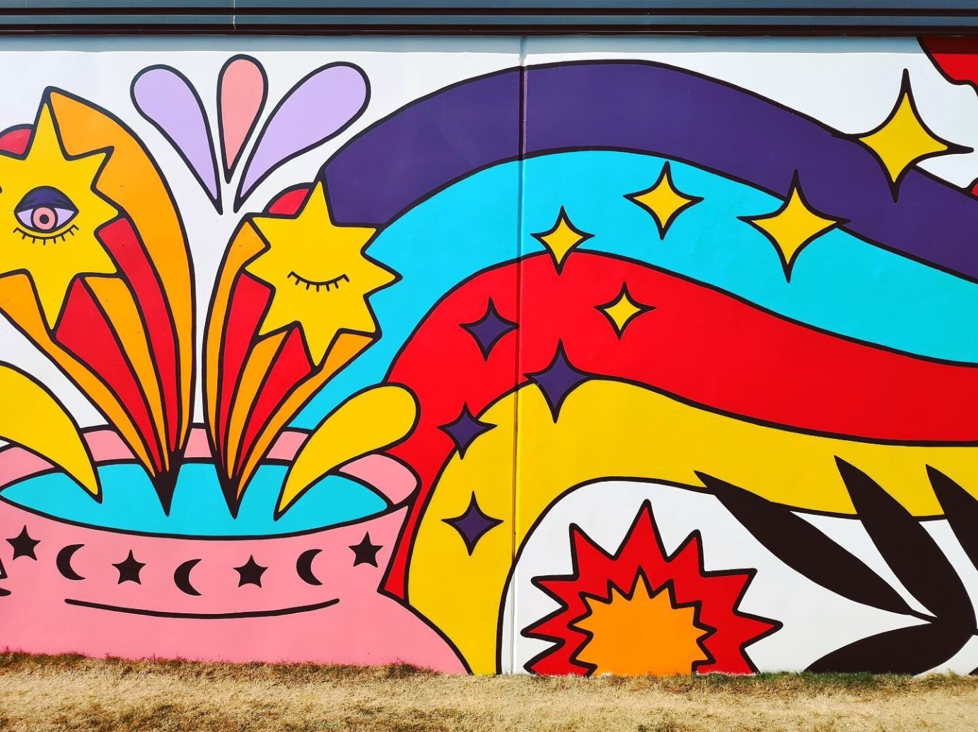 Cosmic Breeze Mural