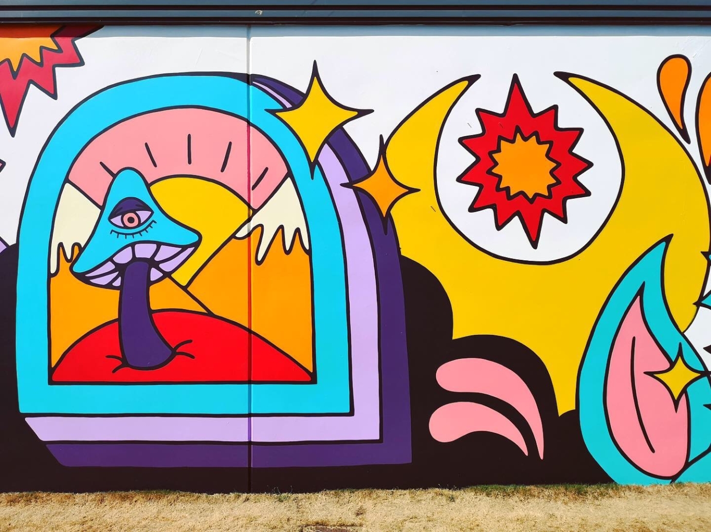 Cosmic Breeze Mural