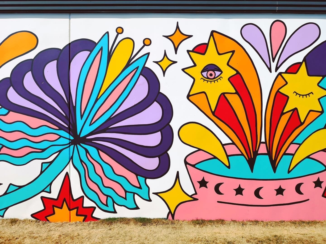 Cosmic Breeze Mural