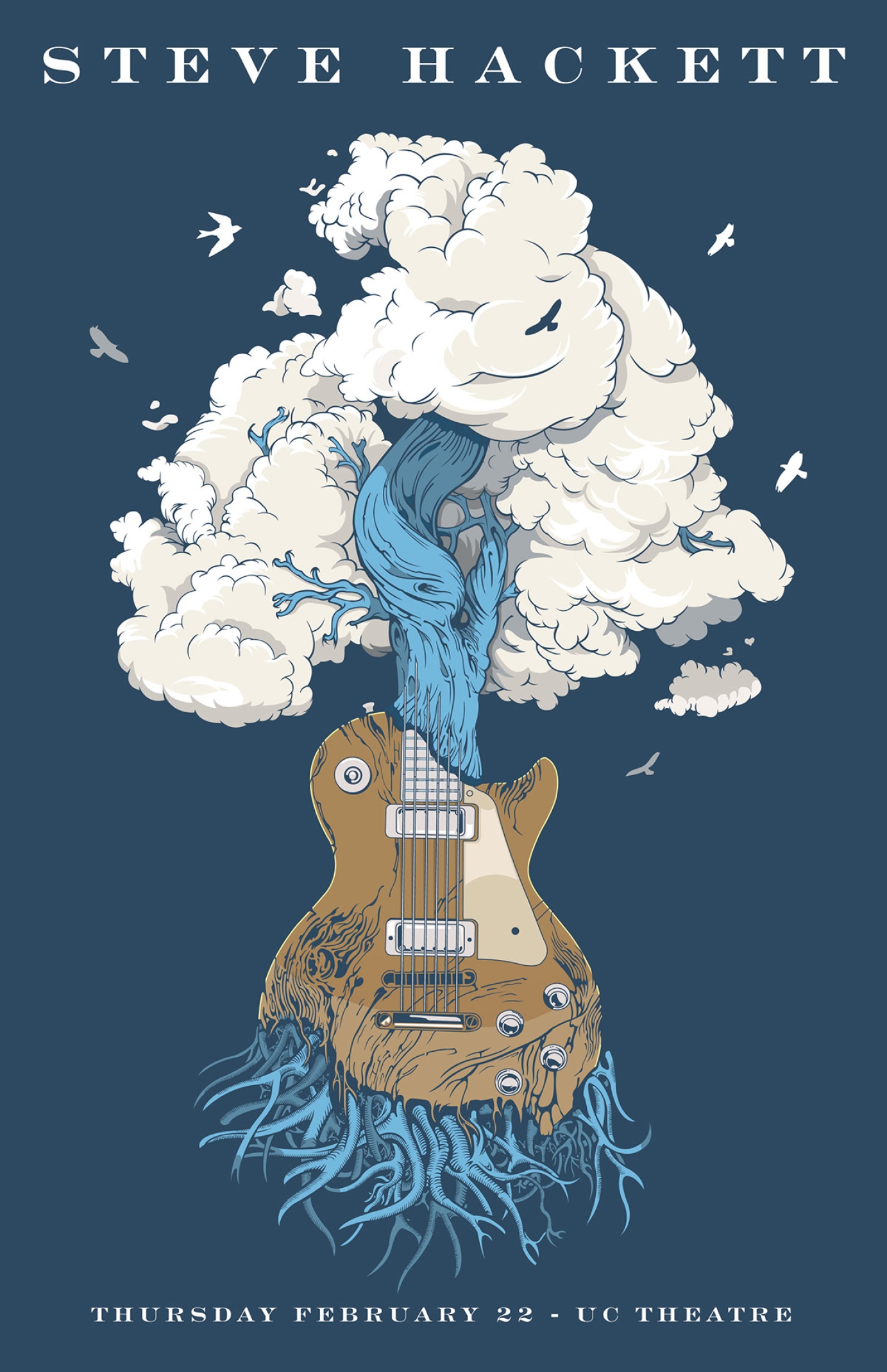 Steve Hackett Gig Poster